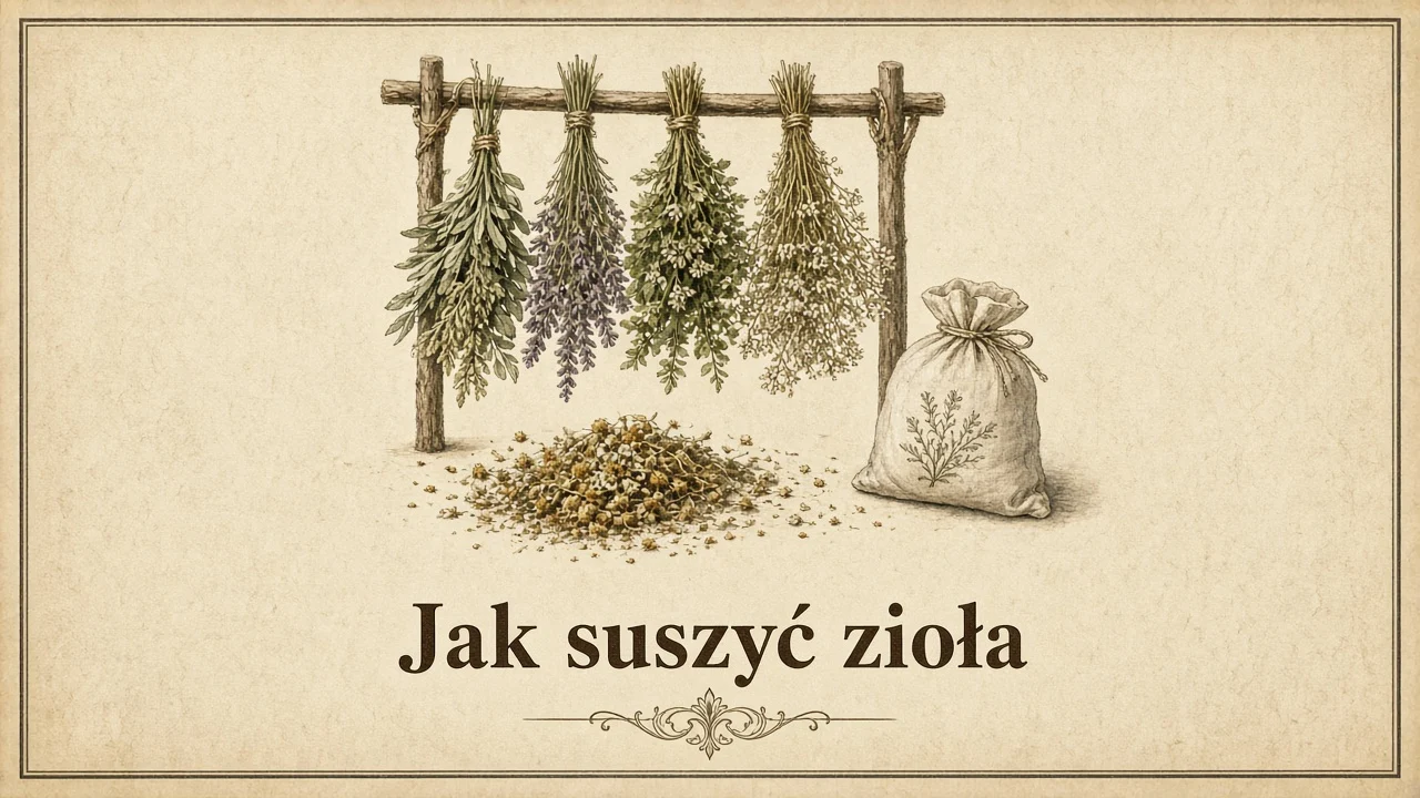 Jak suszyć zioła